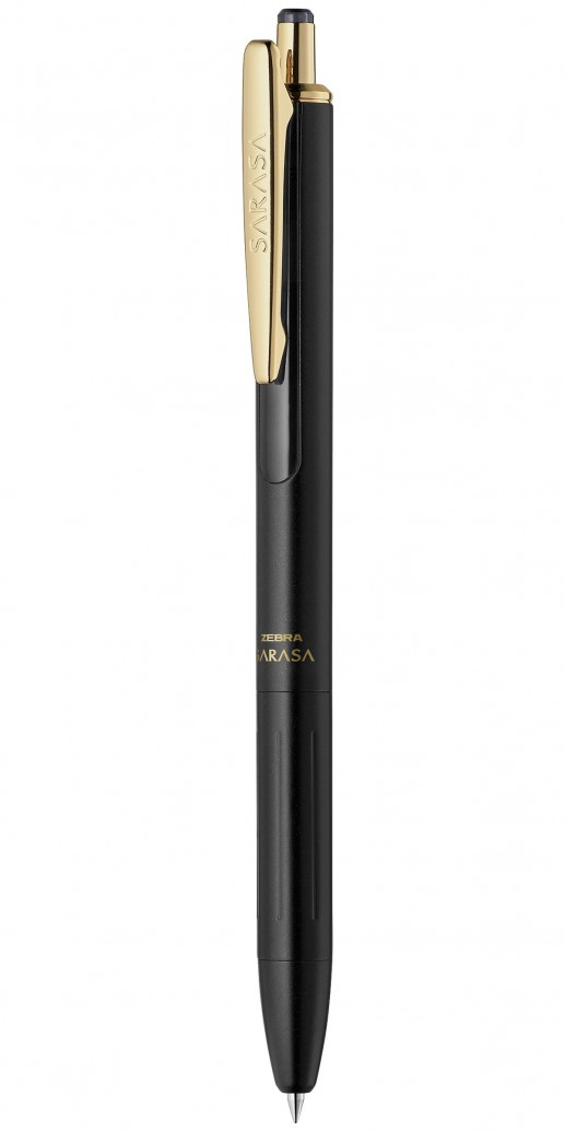 Στυλό gel Grand Sarasa Graphite Black Zebra 0.5mm μπλε